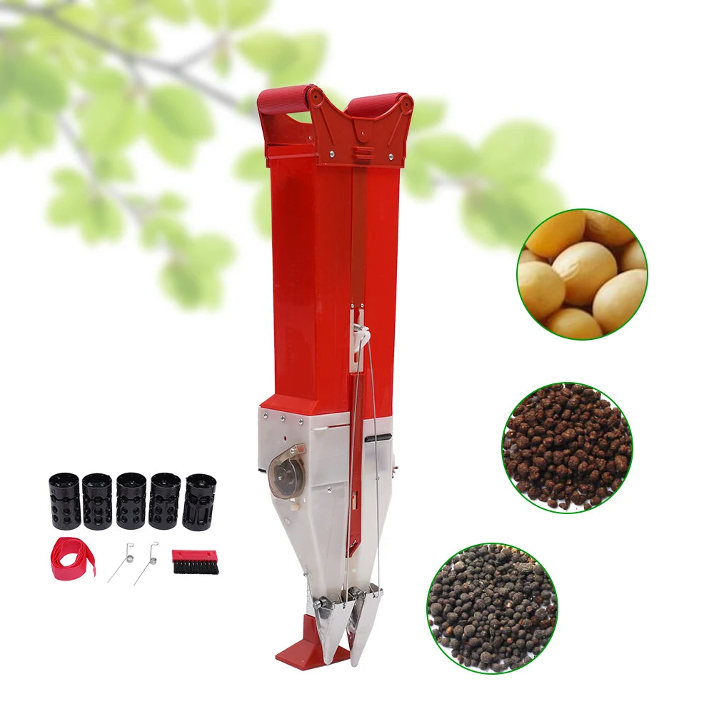 Fertilizer Planter Handheld Red Garden Corn Tool | Hydro ATL