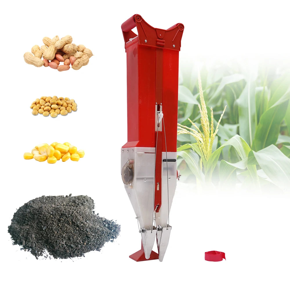 Fertilizer Planter Handheld Red Garden Corn Tool | Hydro ATL