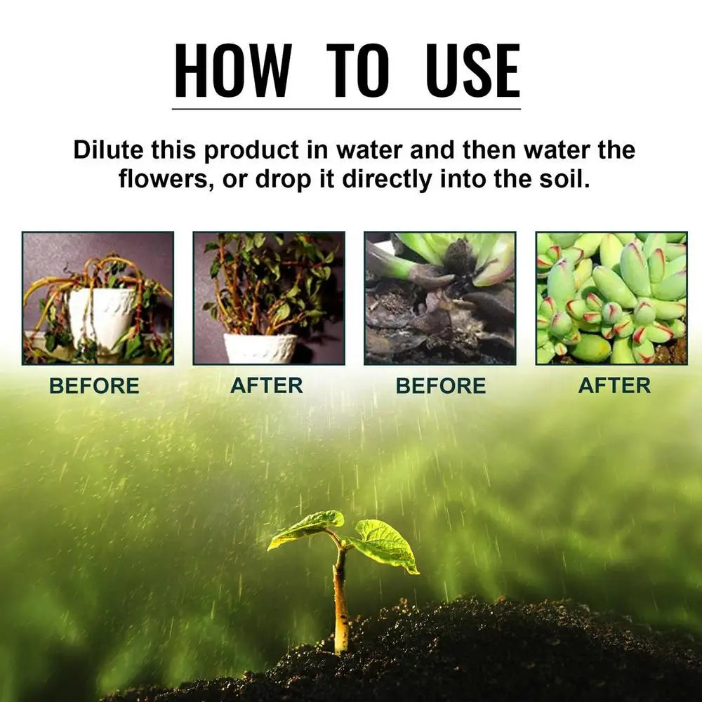 50ml High Concentrate Plant Revitalizer Food Fertilizing Liquid