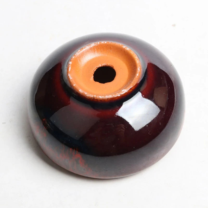 Ceramic Bonsai Flowing Glaze Orchid Dirt Pots | Hydro ATL