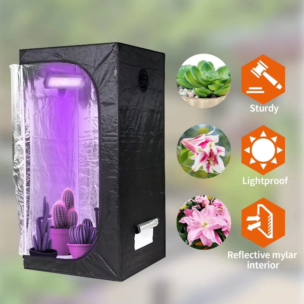 4x2 Grow Tent 48"x24"x60" Indoor Hydroponic System | Hydro ATL