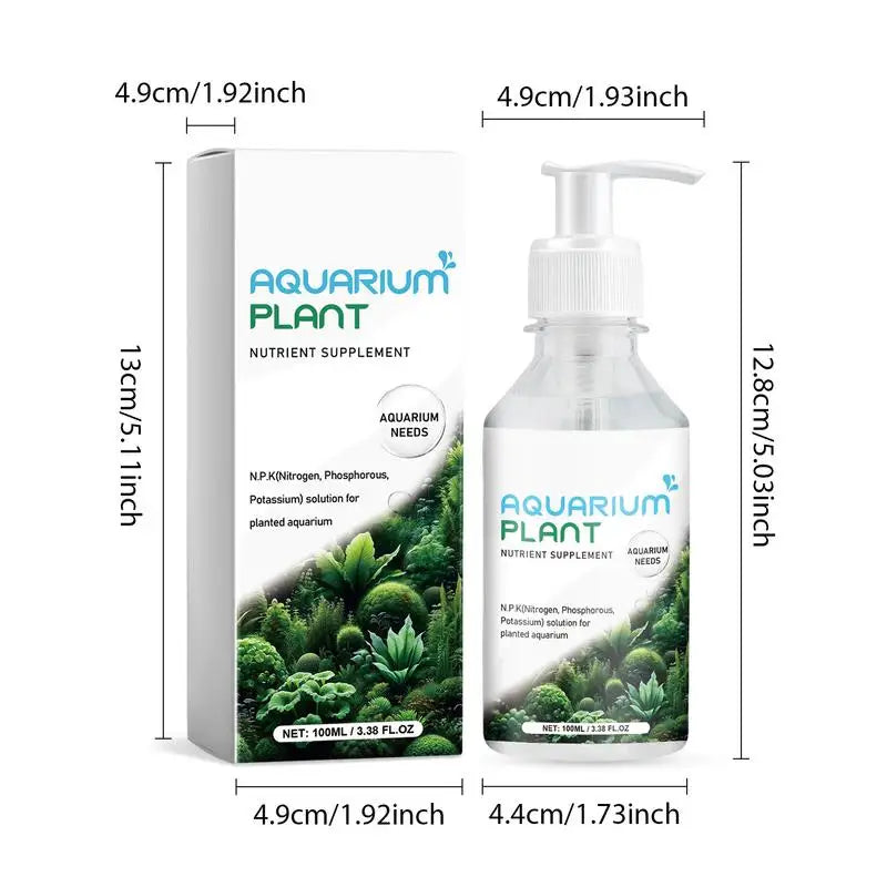 100ml Liquid Fertilizer Organic Aquatic Plant Nutritional Supplement
