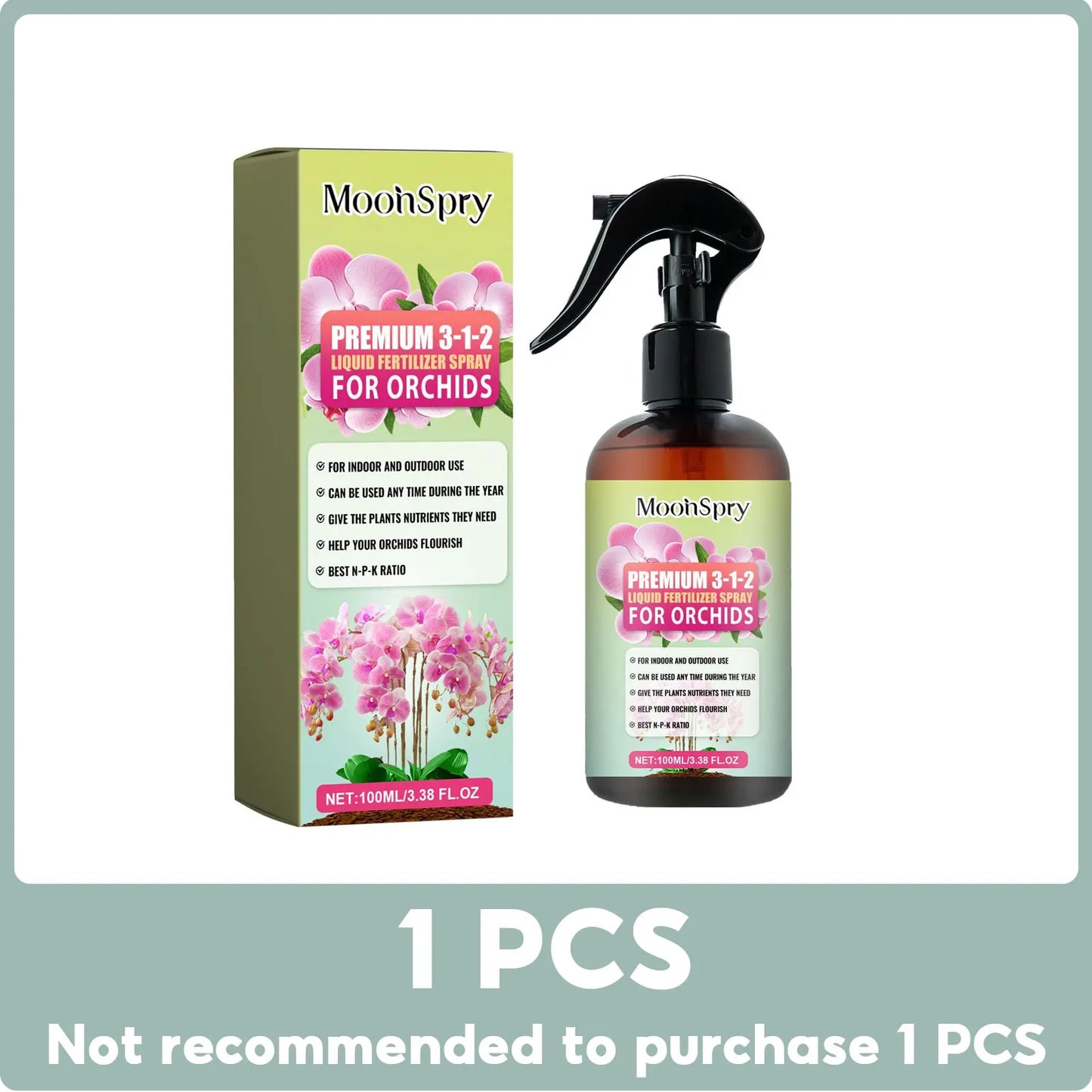Orchid Fertilizer Spray for Leaf Nutrient & Bloom Boost | Hydro ATL