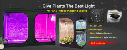 Growbox 2-in-1 600D Grow tent Complete kit Indoor