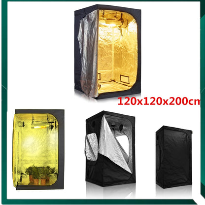 Growbox 2-in-1 600D Grow tent Complete kit Indoor