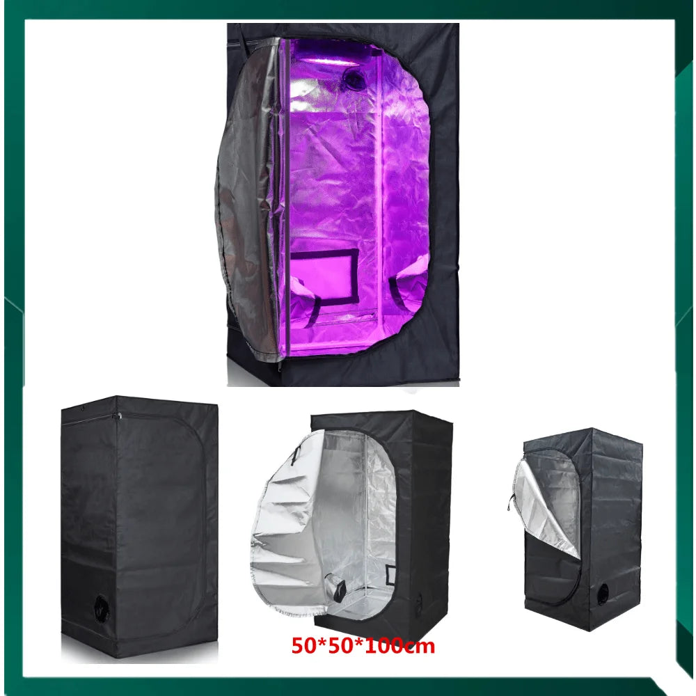 Growbox 2-in-1 600D Grow tent Complete kit Indoor