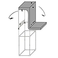 Growbox 2-in-1 600D Grow tent Complete kit Indoor