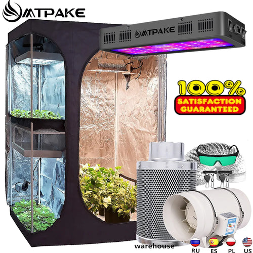  Growbox 2-in-1 600D Grow Tent Kit for Indoor Plants | Hydro ATL