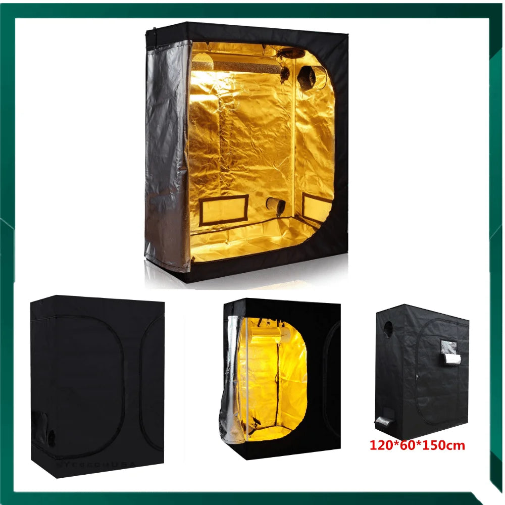 Growbox 2-in-1 600D Grow tent Complete kit Indoor