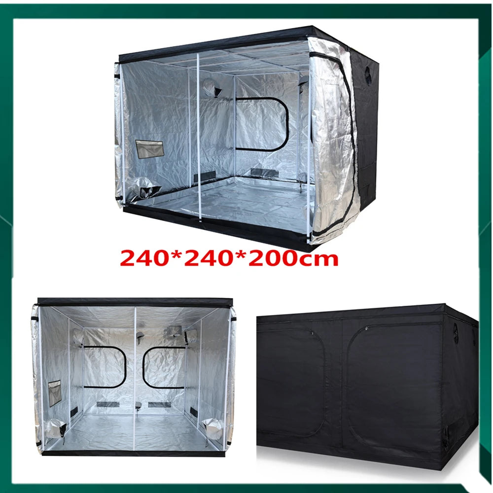 Growbox 2-in-1 600D Grow tent Complete kit Indoor