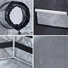 Growbox 2-in-1 600D Grow tent Complete kit Indoor