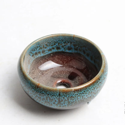 Ceramic Bonsai Flowing Glaze Orchid Dirt Pots | Hydro ATL