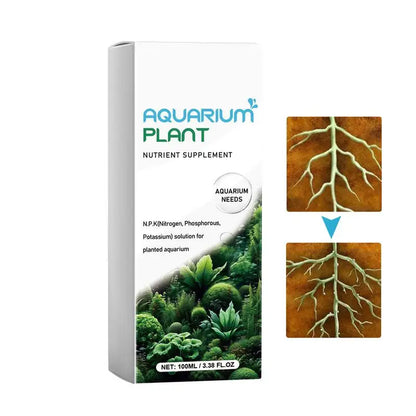 100ml Liquid Fertilizer Organic Aquatic Plant Nutritional Supplement