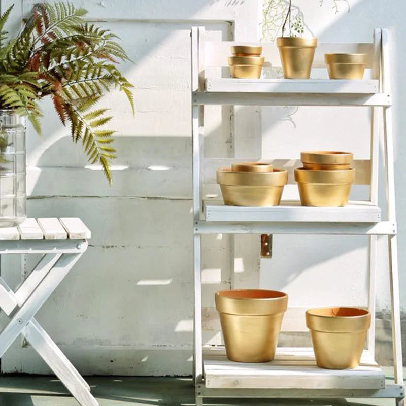 Multi Size Colorful Mini Terracotta Dirt Pot Set | Hydro ATL