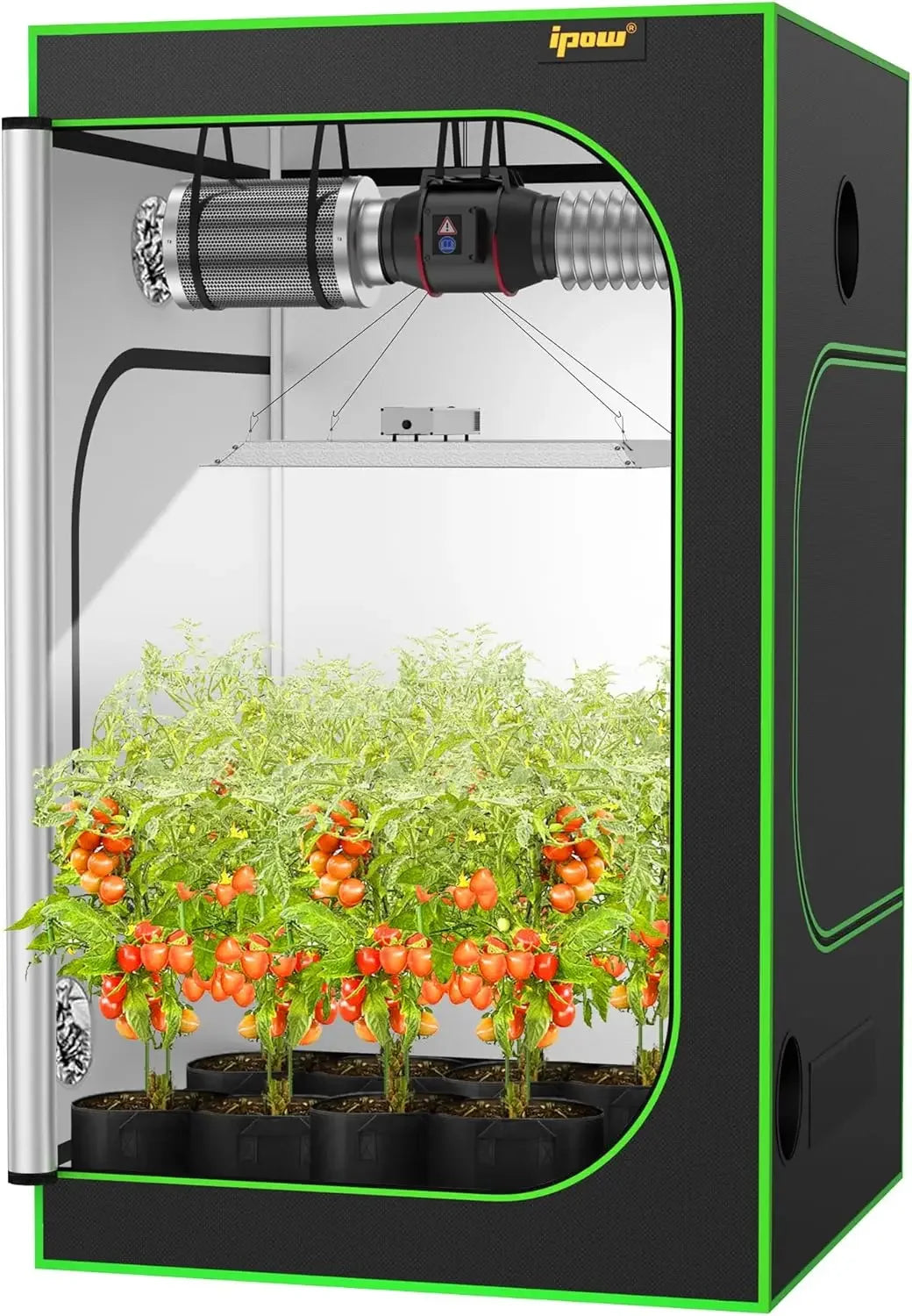 Grow Tent Kit Complete 2x2 ft LED Grow Light Dimmable | Hydro ATL