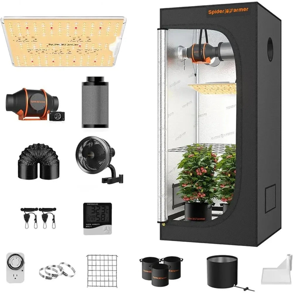  Growing Tent with Window & Floor Tray for Indoor Plants | Hydro ATL