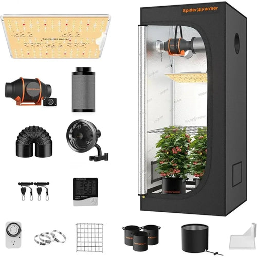  Growing Tent with Window & Floor Tray for Indoor Plants | Hydro ATL