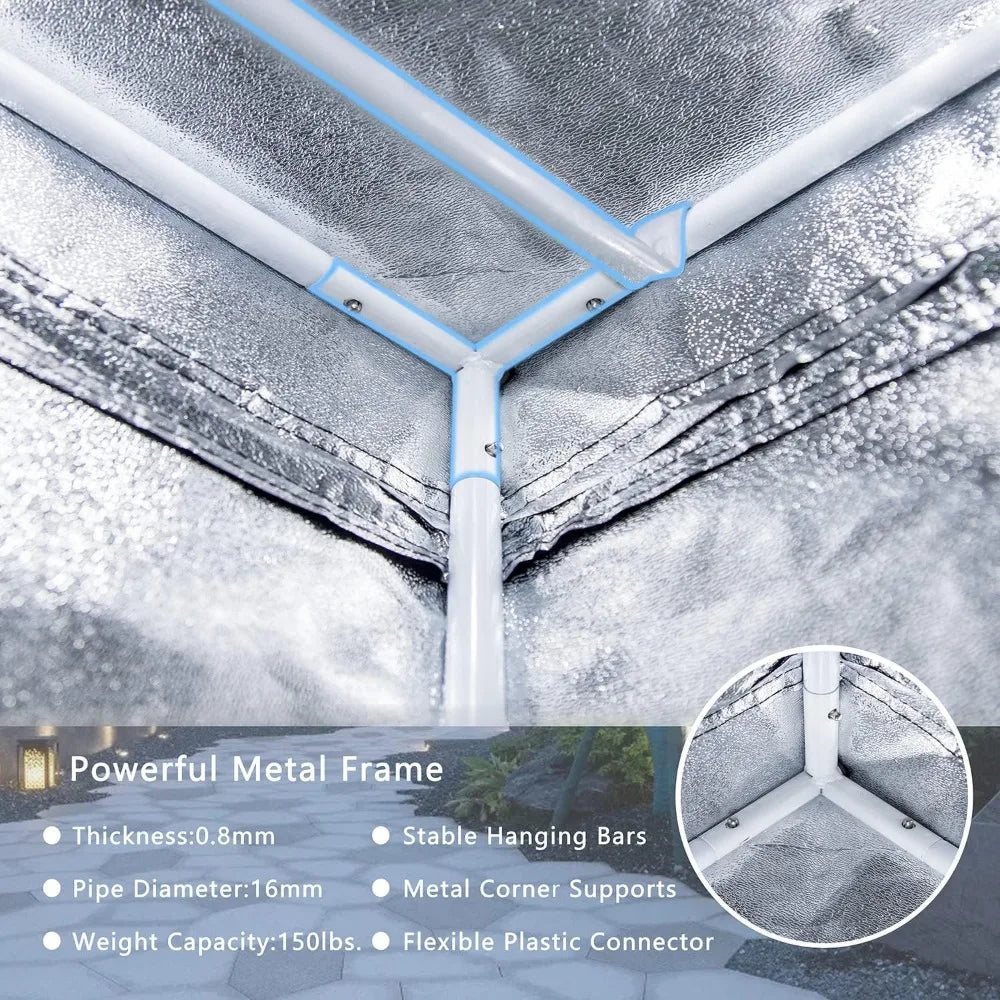 4x2 Grow Tent 48"x24"x60" Indoor Hydroponic System | Hydro ATL