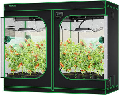 4x8 Grow Tent 96"x48"x80" Mylar with Window & Tray | Hydro ATL