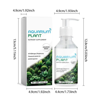 100ml Liquid Fertilizer Organic Aquatic Plant Nutritional Supplement