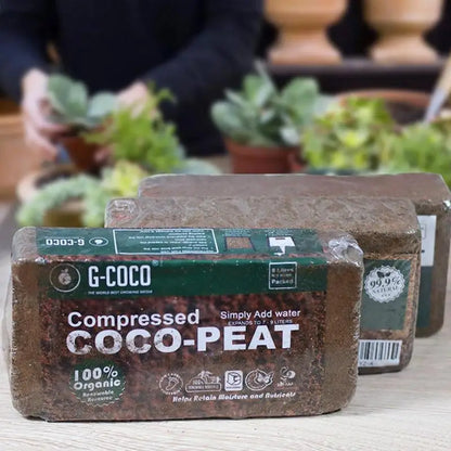 Coco Peat Organic Coconut Fiber Substrate Low EC & pH | Hydro ATL