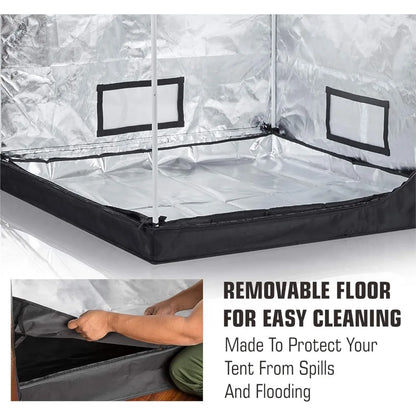 24''x24''x48'' High Reflective Mylar Hydroponic Grow Tent