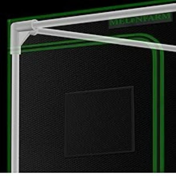4x8 Grow Tent 96"x48"x80'' High Reflective 600D Diamond Mylar Canvas with Observation Window