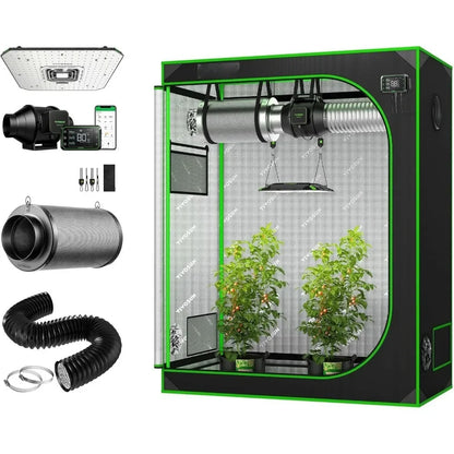 4x2 Grow Tent Smart Grow with 100W LED Light & WiFi | Hydro ATL