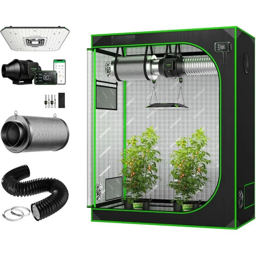 4x2 Grow Tent Smart Grow with 100W LED Light & WiFi | Hydro ATL