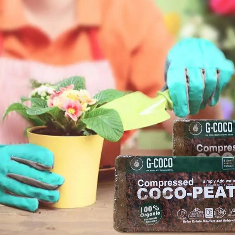 Coco Peat Organic Coconut Fiber Substrate Low EC & pH | Hydro ATL
