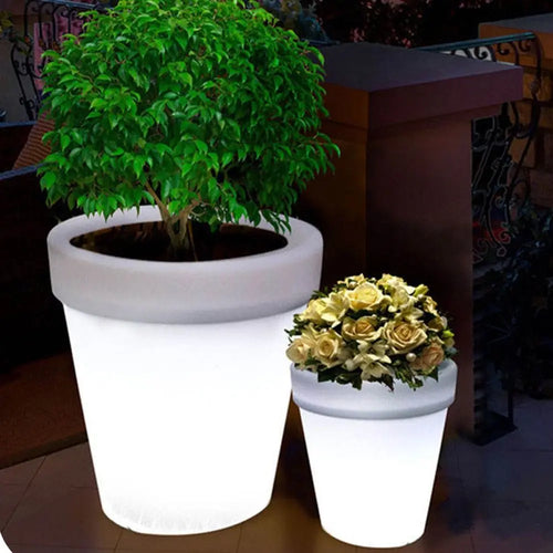 Waterproof Solar LED Dirt Pot for Garden Décor | Hydro ATL