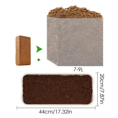 Coco Peat Organic Coconut Fiber Substrate Low EC & pH | Hydro ATL