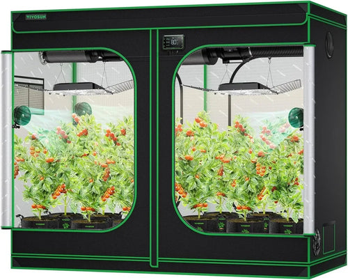 4x8 Grow Tent 96"x48"x80" Mylar with Window & Tray | Hydro ATL