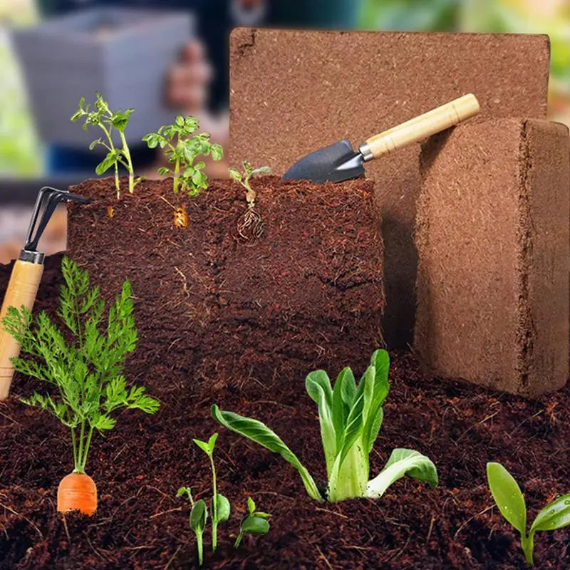 Coco Peat Organic Coconut Fiber Substrate Low EC & pH | Hydro ATL