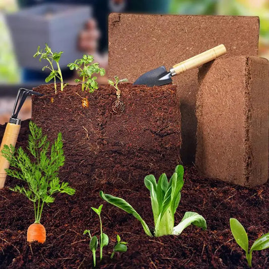 Coco Peat Organic Coconut Fiber Substrate Low EC & pH | Hydro ATL