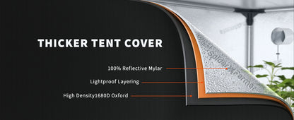 Spider Farmer 4x4 Grow Tent Reflective Mylar | Hydro ATL