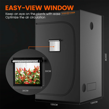 Spider Farmer 4x4 Grow Tent Reflective Mylar | Hydro ATL