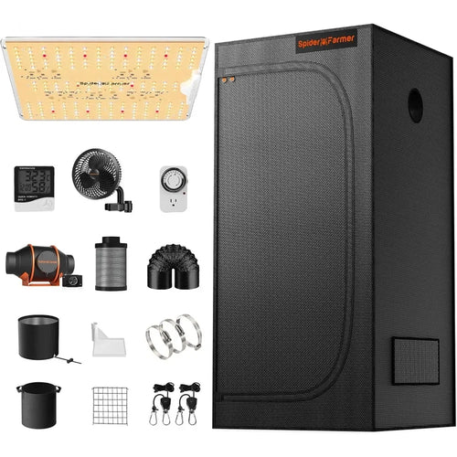 Grow Tent Kit 2x2x5ft SF1000D Full Spectrum LED | Hydro ATL
