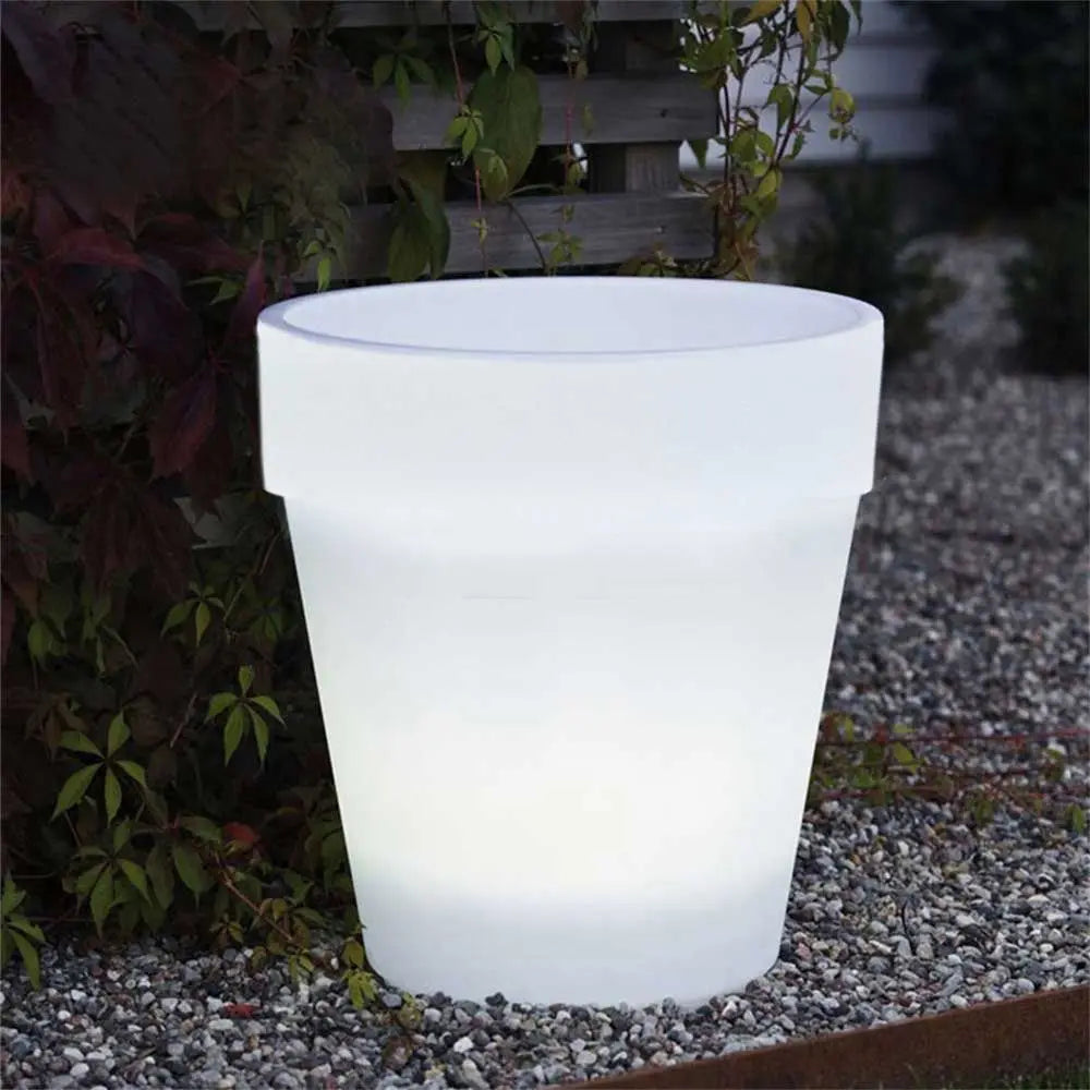 Waterproof Solar LED Dirt Pot for Garden Décor | Hydro ATL